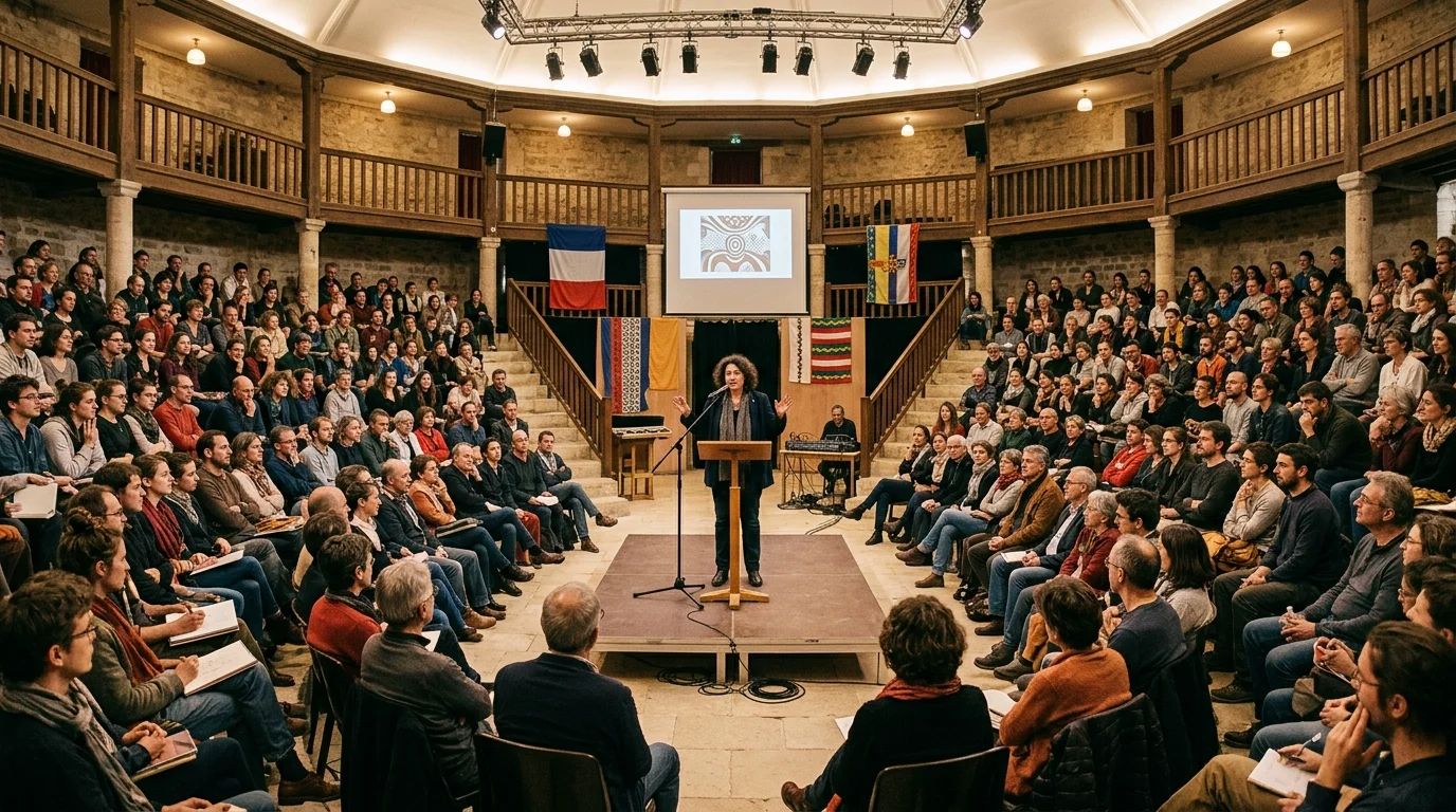 Salle de presse et annonces institutionnelles officielles d'ICONOSCOPE à Montpellier