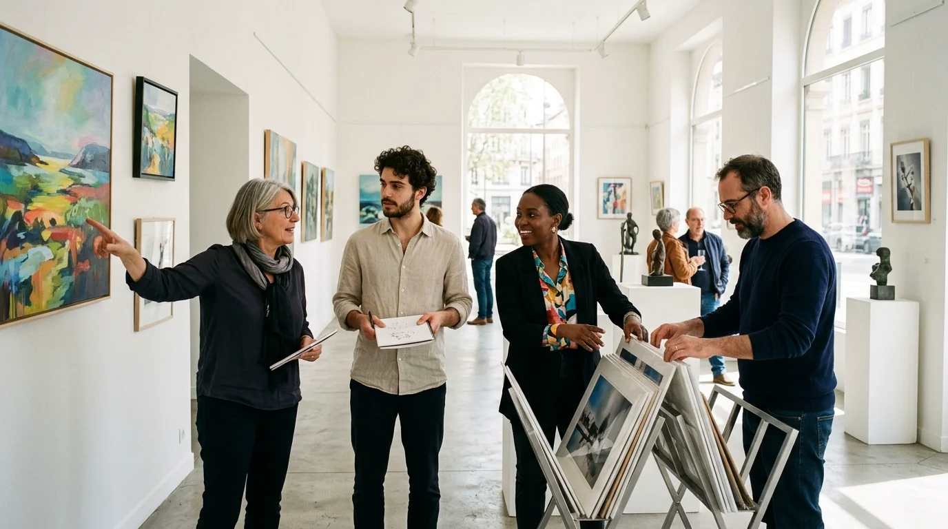 Résidences et soutien institutionnel aux artistes émergents